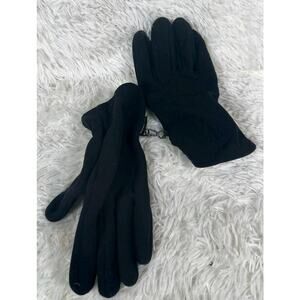 Berg Tech Gloves Mens Black Softshell Lined Windproof Breathable Winter